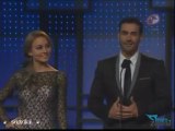 David Zepeda @davidzepeda1 y Angelique Boyer @Anboy88 presentan premio TVyNovelas 2010