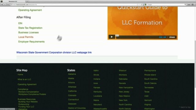 Form an LLC in Wisconsin