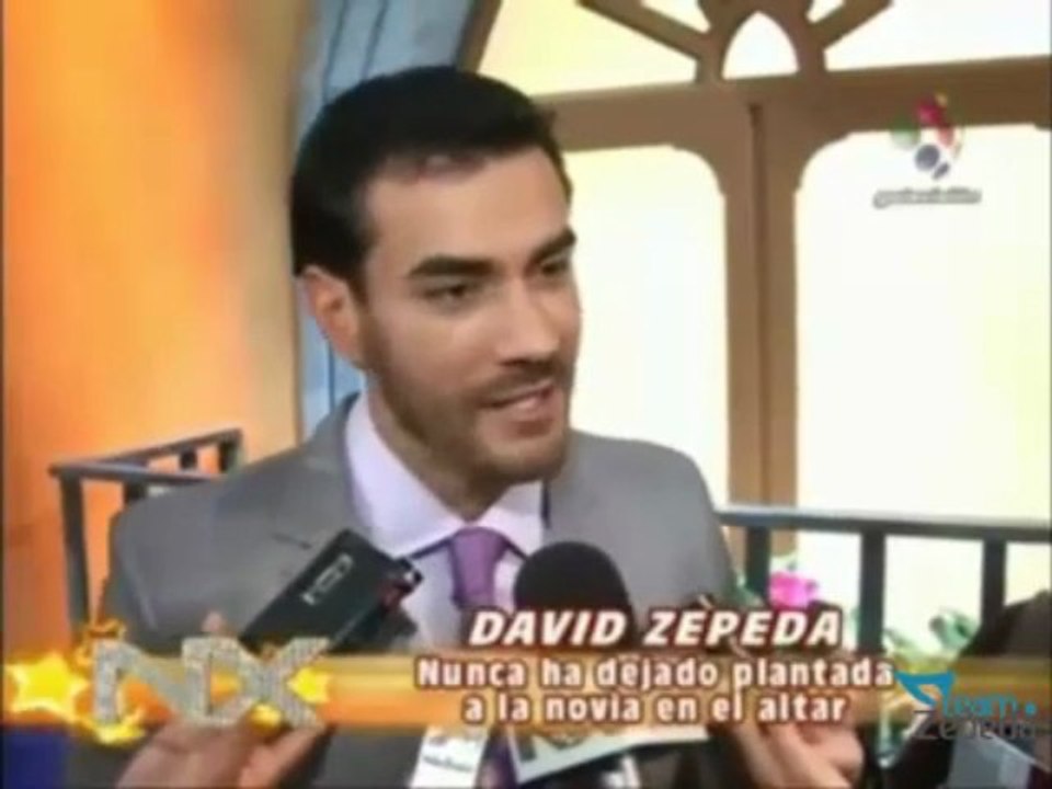 David Zepeda @davidzepeda1 en la presentación de "Soy tu dueña" || NX