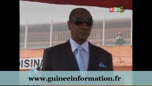 JT RTG DU 24.03.2013. Alpha Condé quitte Conakry pour la Mauritanie et l'Afrique du Sud