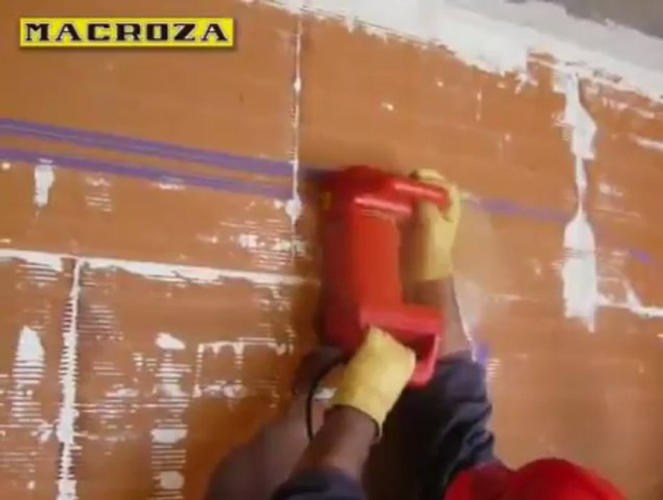 Máy phay đục rãnh tường Macroza phay rãnh ngang - Mai Thủy Hotline 0913 23 80 23