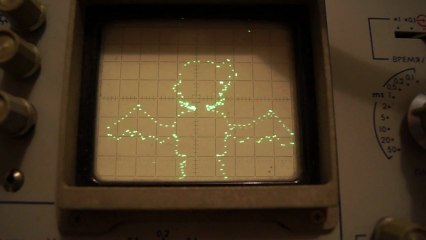 Oscilloscope - Touhou Bad Apple