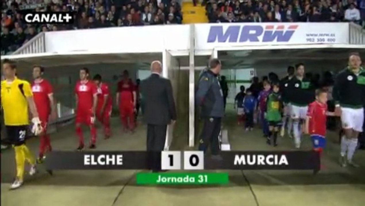 Liga Adelante  Elche 1  Murcia 0