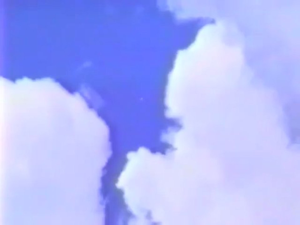 UFO in the Clouds over Mexico 1992