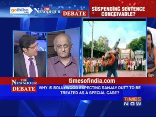 The Newshour Debate: Why should Sanjay Dutt's case be treated special? (Part 1 of 2)