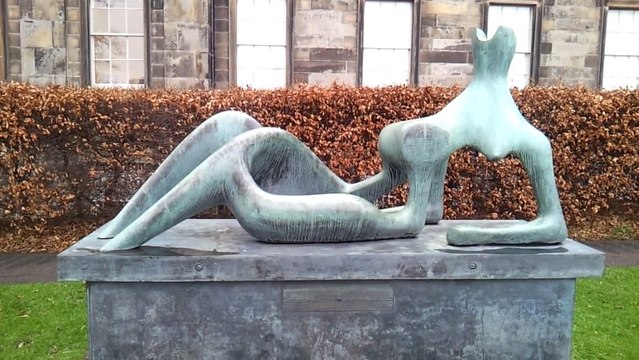 Henry Moore Reclining Figure 1951 SNGOMA1 Edinburgh January 2012