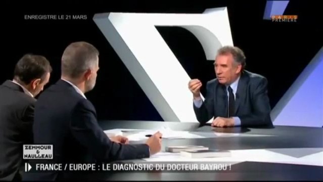 François Bayrou, invité de Zemmour et Naulleau sur Paris Première - 220313