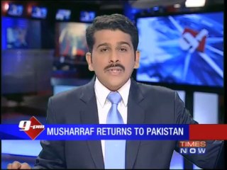 Pervez Musharraf returns to Pakistan