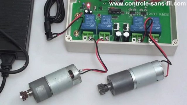 Comment utiliser un kit contrôleur moteur avec inversion du sens de rotation 12V 24V haute puissance 30A?
