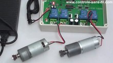 Comment utiliser un kit contrôleur moteur avec inversion du sens de rotation 12V 24V haute puissance 30A?