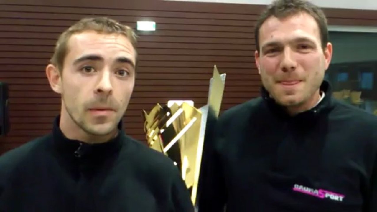 Rallye Haute-Provence 2013 : Interview de Damien Daumas et Christophe Jaussaud après leur deuxième place