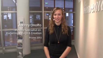 Audencia Nantes, Audrey Onolfo (Etudiante Ms MDC)