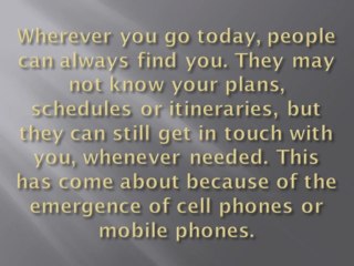 Miniature Platform For Modern Marketing – the Cell Phone