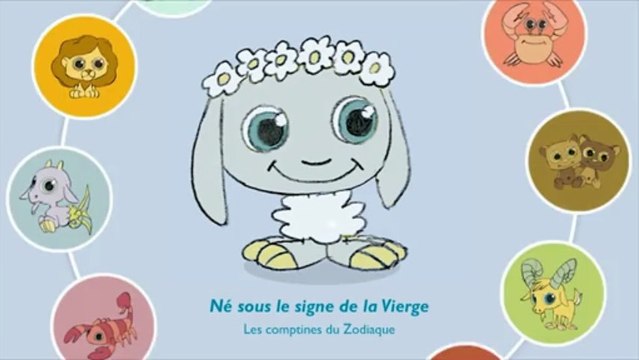NE SOUS LE SIGNE DE LA VIERGE - Les Comptines du Zodiaque