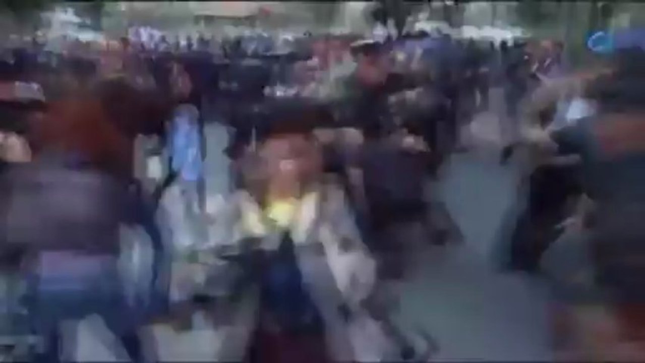 Escenas de tensión y nerviosismo en Nicosia