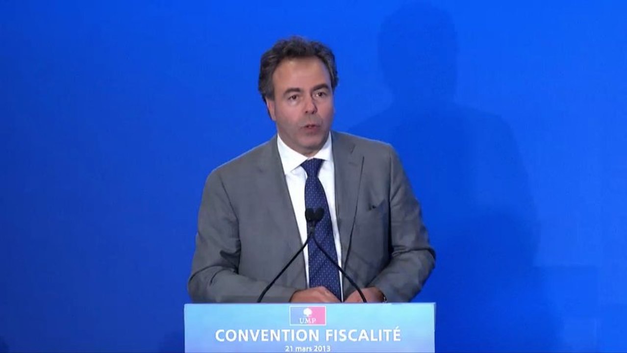 Convention sur la fiscalité - Luc Chatel