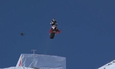 220ft Snowmobile Jump - Daniel Bodin - Sweden - 2013