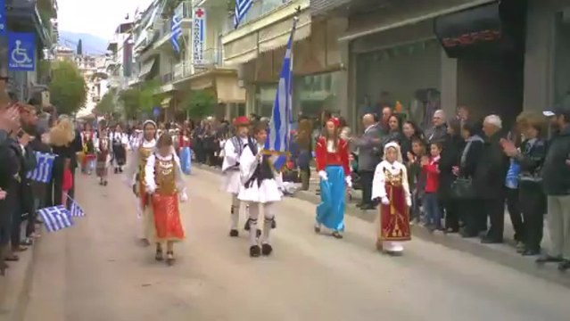 Μαθητική Παρέλαση στη Λιβαδειά 25/3/2013