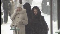 L'hiver n'en finit pas en Russie et en Ukraine