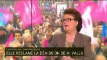 Manif pour tous : Boutin demande la démission de Valls