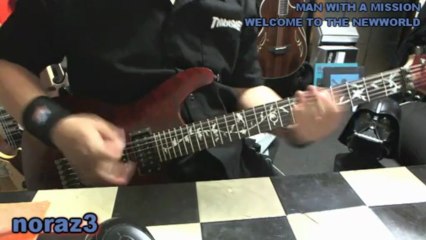 MAN WITH A MISSION～WELCOME TO THE NEW WORLD (COVER) with ZOOM G5