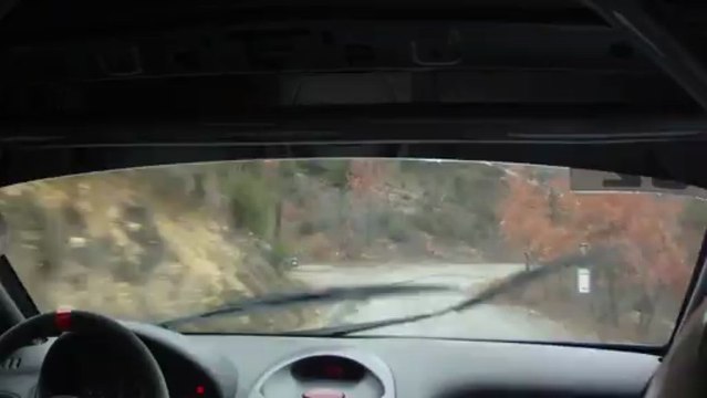 Rallye Haute Provence 2013 ES7 SCHIANO Cedric/THOMAS Laura 206A6/K