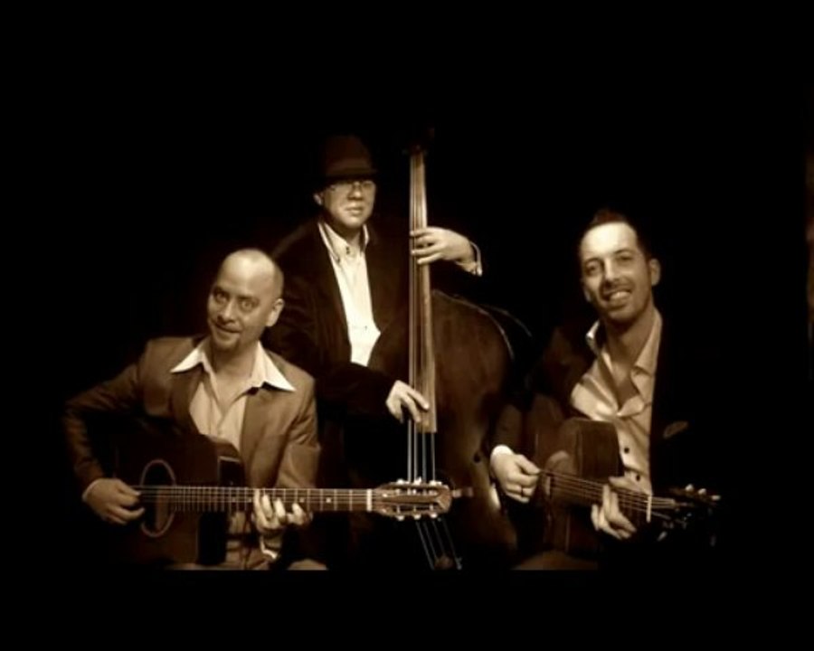 Jazz manouche ambiance rétro pour cocktail mariage, évènementiel...