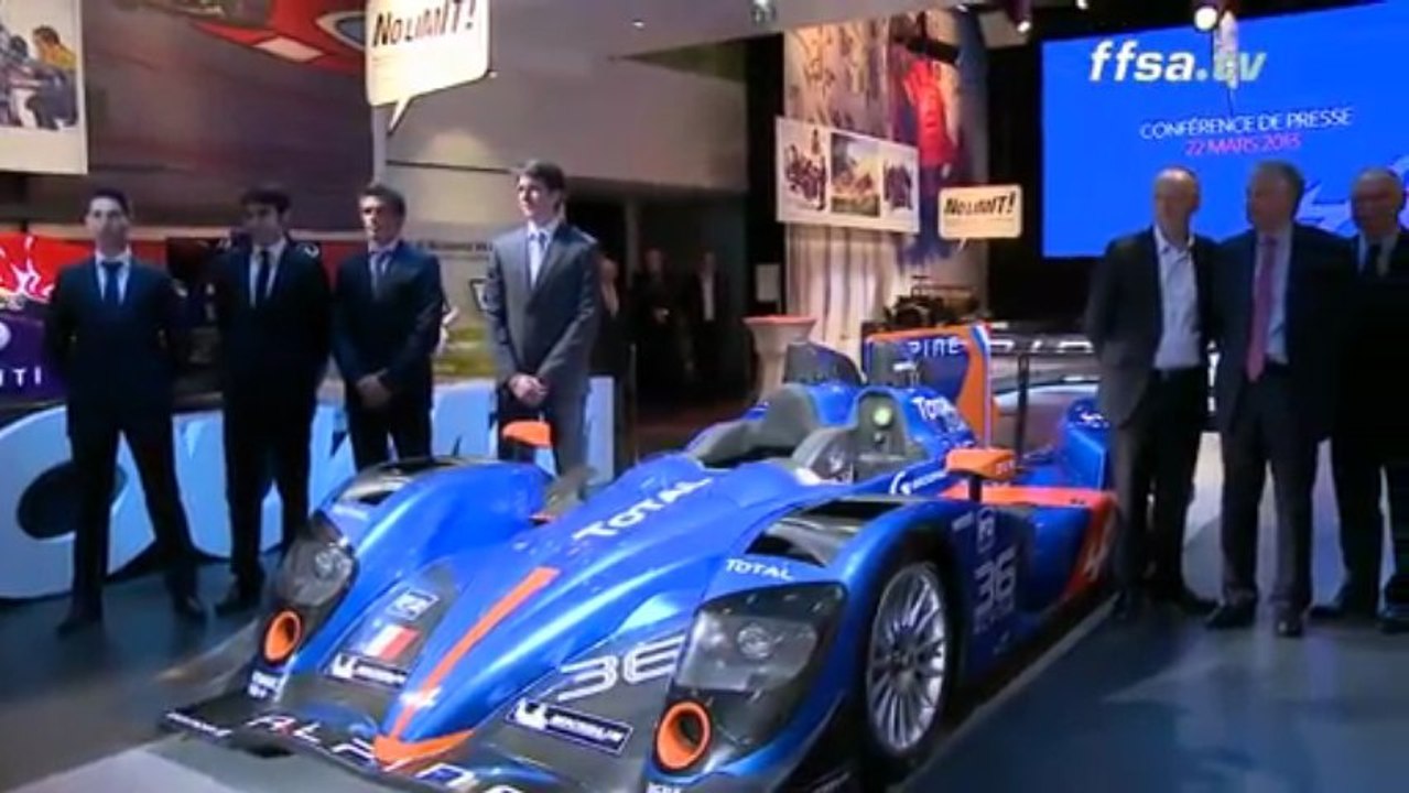 Endurance - Lancement de l'Alpine LM P2