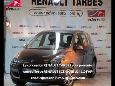 Annonce RENAULT SCENIC III dCi 110 FAP eco2 Expression Euro 5 2011