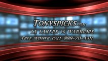 Golden St Warriors versus LA Lakers Pick Prediction NBA Pro Basketball Odds Preview 3-25-2013