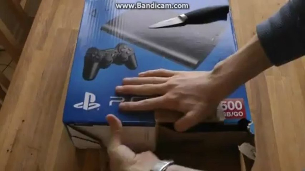Skateboarding with a PlayStation 3 Super Slim