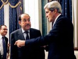 Kerry warns Iraq on Iran flights to Syria
