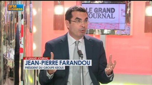 Jean-Pierre Farandou, président du groupe Keolis dans Le Grand Journal - 22 mars 1/4