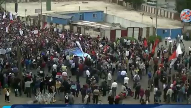 مسيرة مسجد رابعة العدوية إلي قصر الإتحادية