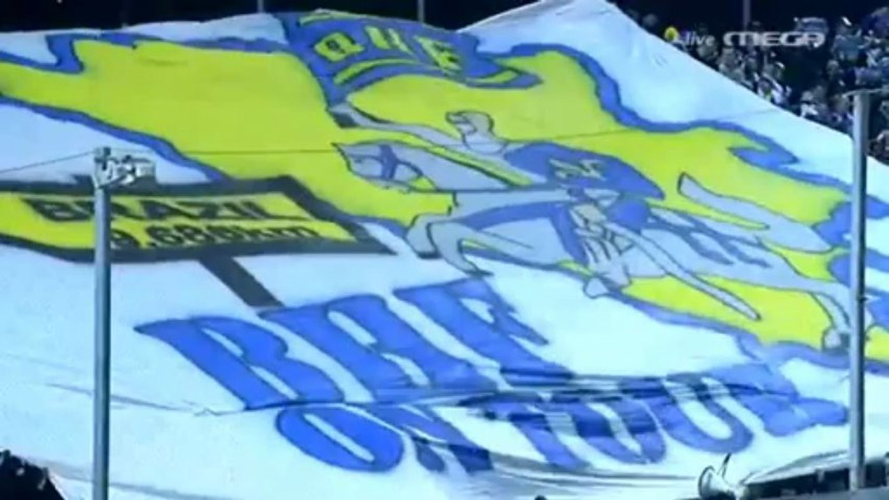 Bosna i Hercegovina - Grcka - intoniranje himne (Zenica 22.3.2013)