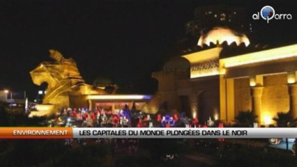 Les capitales du monde plongées dans le noir