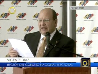 Rector Vicente Díaz rechaza columna publicada sobre muerte del presidente Chávez