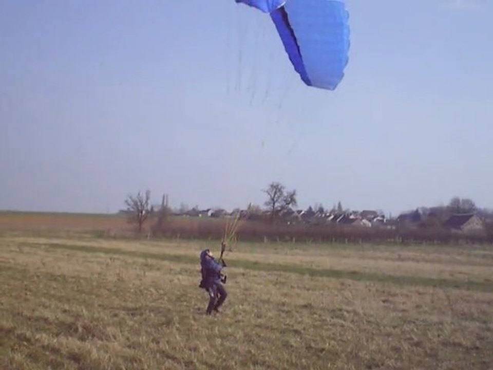 parapente axel gonflage le 24.03.2013