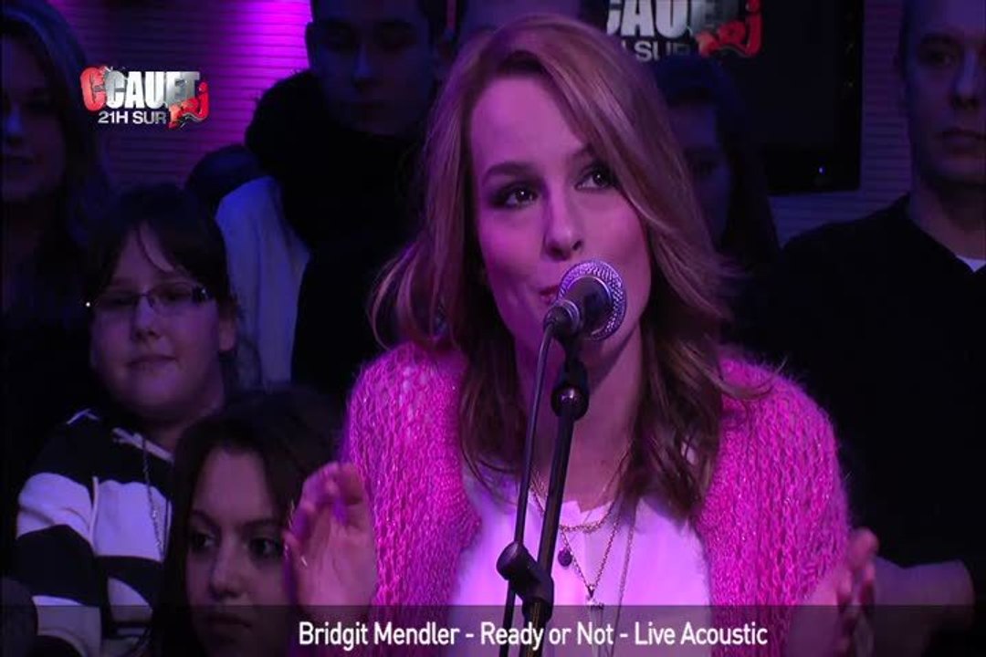 Bridgit Mendler - Ready or Not - Live Acoustic - C'Cauet sur NRJ