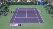 Stephens makes Radwanska fight