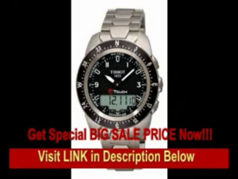 [SPECIAL DISCOUNT] Tissot Men's T0134204405700 T-Touch Expert Pilot Black Touch Analog-Digital Dial Watch