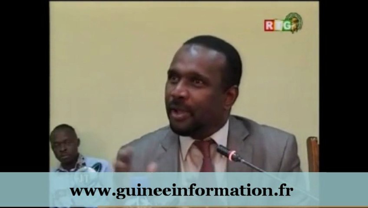 JT RTG DU 25.03.2013. Le Collectif-ADP, le CDR se retirent de la concertation, dixit Aboubacar Sylla (UFC), porte-parole