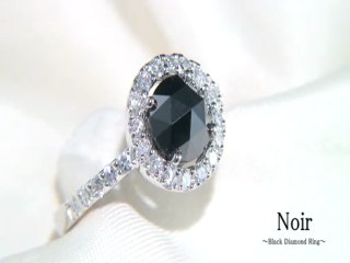 ブラックダイヤモンド指輪・リング-ジュエリー通販ジュエルプラネット