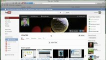 New YouTube Layout Setup - How to Add Website and Social Lin