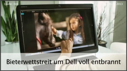 Aktie im Fokus: Dell klettern weiter - Bieterwettstreit voll entbrannt