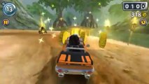 VectorUnit's Beach Buggy Blitz for Android Gameplay - Swamp
