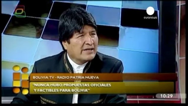 Bolivian leader steps up rhetoric over border dispute