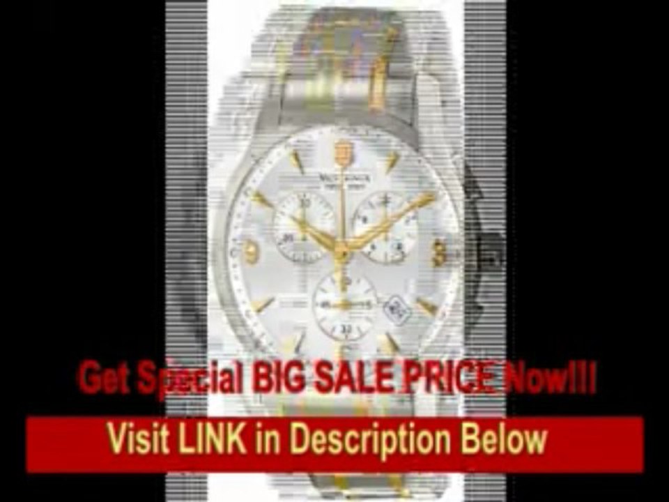 [FOR SALE] Victorinox Swiss Army Men's 241481 Silver Dial Chronograph Watch