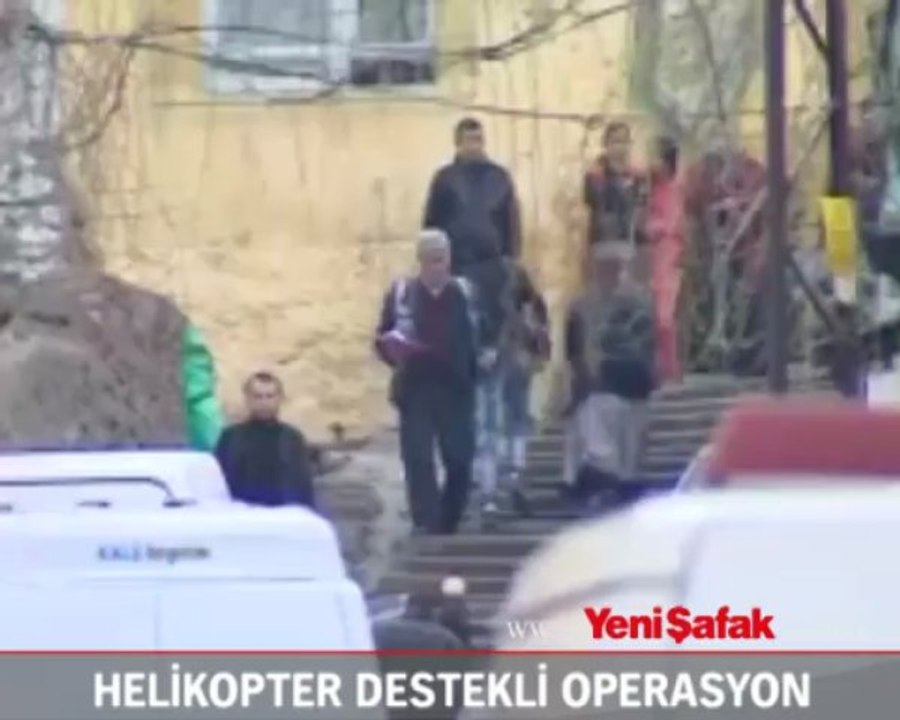 Ankara’da helikopter destekli narkotik operasyonu