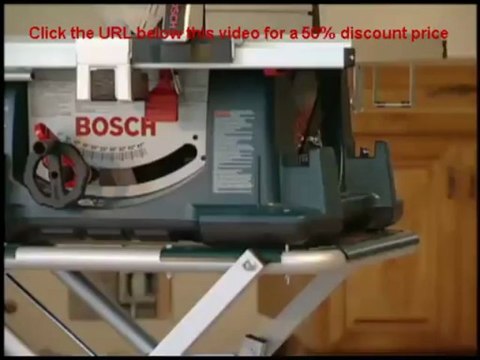 Bosch 4100-09 10-Inch Worksite Table Saw with Gravity-Rise Stand